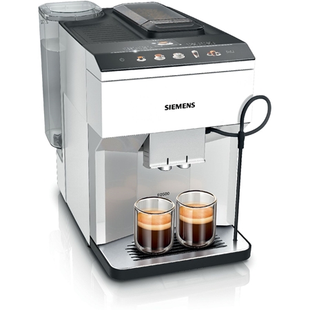 Siemens TP515R02 EQ500 Classic Espresso Volautomaat - Koffieapparaat - Licht Zilver / WIt