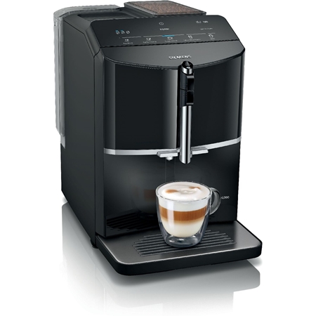 Siemens TF301E19 EQ300 Volautomatische Koffiemachine - Piano Zwart afbeelding