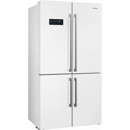 SMEG FQ60BDE Vrijstaande Amerikaanse Koelkast - Wit afbeelding