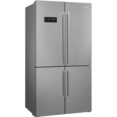 SMEG FQ60XDAIE Vrijstaande Amerikaanse Koelkast - Inox afbeelding