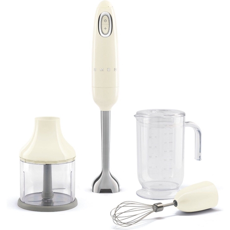 SMEG HBF03CREU Staafmixer - Crème met Accessoires