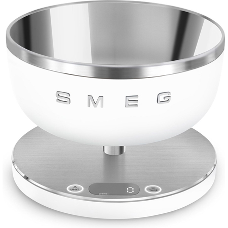 SMEG KSC01WHMWW Keukenweegschaal - Mat Wit afbeelding