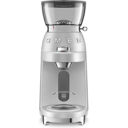 Smeg CGF02SSEU Elektrische Koffiemolen - Aluminium