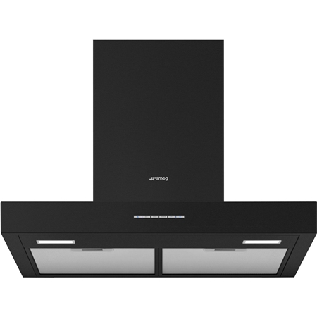 SMEG KBT600MB Universeel Esthetisch Wandkap - 60 cm - Mat Zwart