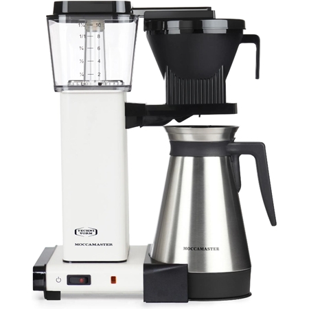 Moccamaster KBGT 741 Koffiemachine met Thermoskan - Filterkoffie - Wit