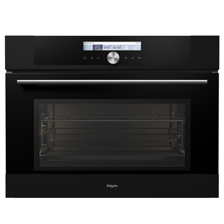Pelgrim MAC624MAT matzwart Inbouw Magnetron (Combi)