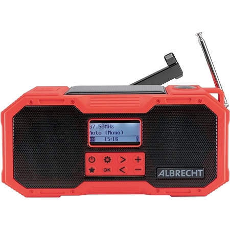 Albrecht DR 112 Outdoor/Nood radio DAB+