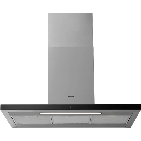 Inventum AKB9015RVS Afzuigkap - Blokschouw - 90 cm afbeelding