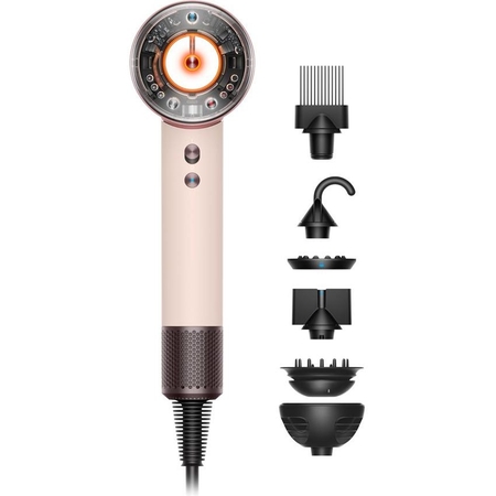Dyson Supersonic Nural Curly & Coily Föhn - Haardroger Ceramic Pink / Rose Gold afbeelding