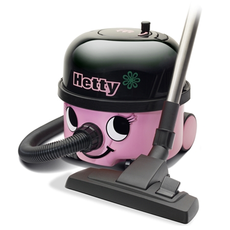 Numatic HET-180 HETTY Eco roze Stofzuiger met zak
