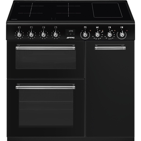 SMEG CX93IMBL Classici Esthetisch Fornuis met Inductiekookplaat afbeelding