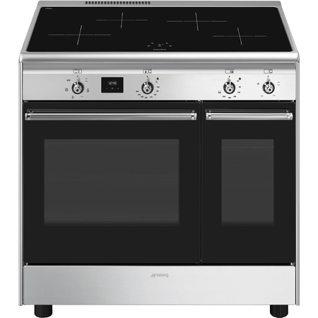 SMEG CX92IM Classica Aesthetic Fornuis met Inductiekookplaat afbeelding