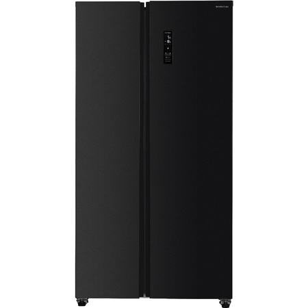 Inventum SKV0180B Side-by-Side Amerikaanse Koelkast - Zwart afbeelding