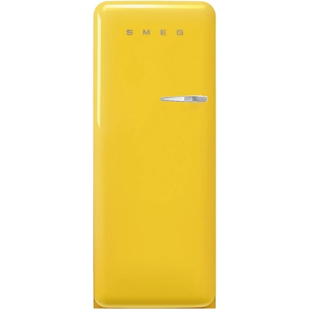 SMEG FAB28LYW6 Koelkast 50&apos;s Style - Geel afbeelding