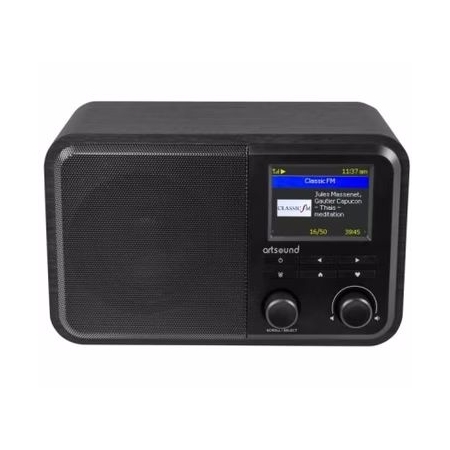 Artsound R8 Zwart Internetradio