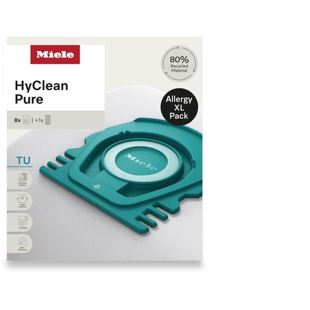 Miele TU Allergy XL HyClean Pure Allergy XL-Pack HyClean Pure Stofzuigerzakken afbeelding