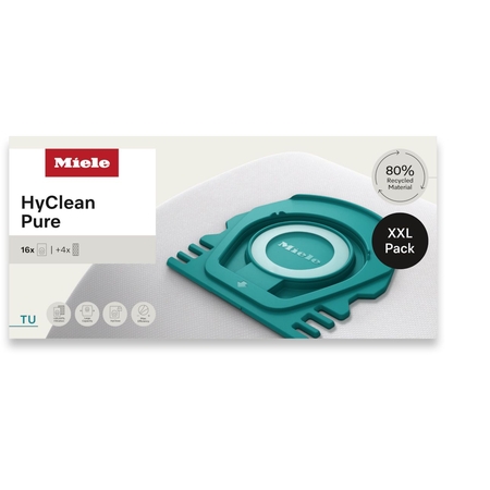 Miele TU XXL HyClean Pure 16 HyClean Pure TU Stofzuigerzakken