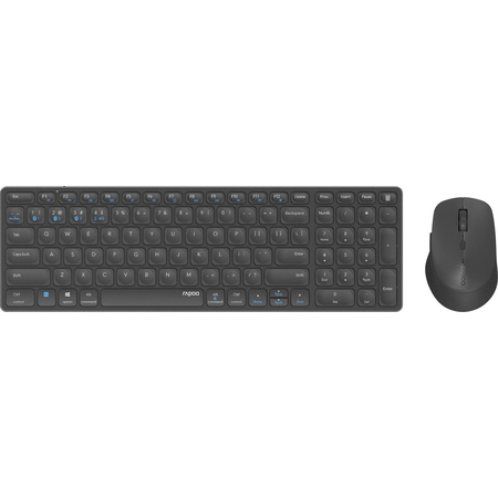 Rapoo 9700M Draadloos Multimode Blade Combo Set QWERTY US afbeelding