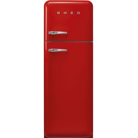 SMEG FAB30RRD6 Koel-vriescombinatie 50&apos;s Style - Rood afbeelding
