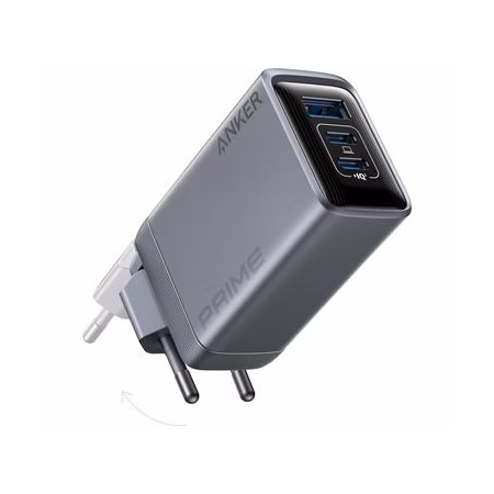 Anker Prime Wall Charger 100W, 2C/1A Antraciet afbeelding