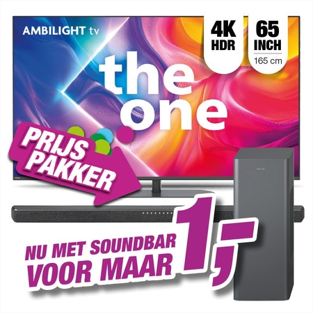 Philips EP:Bundel  65PUS9050 + TAB6309/10