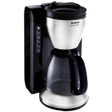 Tefal CM3908 New Express Glas RVS-mat-zwart Koffiezetapparaat