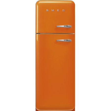 SMEG FAB30RWH6 Koel-vriescombinatie 50&apos;s Style - Oranje afbeelding