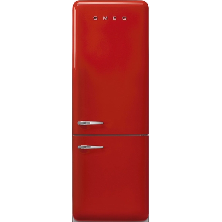 SMEG FAB38RRD6 Koel-vriescombinatie 50&apos;s Style - Rood afbeelding