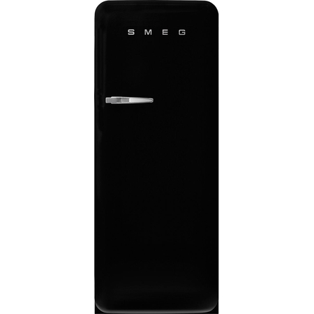 SMEG FAB28RDBLM6 Koelkast 50&apos;s Style - Mat Zwart afbeelding