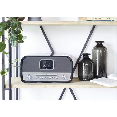 Soundmaster NMCDAB990 Stereo DAB+/FM CD-Speler, Bluetooth en USB Zwart