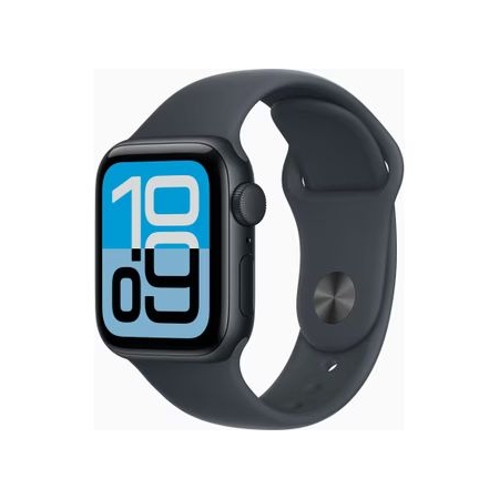 Apple Watch SE 3 40Mm GPS Sportband S/M Zwart afbeelding