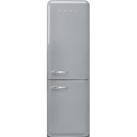 SMEG FAB32RSV6 Koel-vriescombinatie 50&apos;s Style - Zilver afbeelding