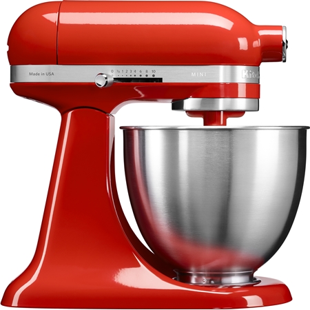 Artisan Mini Mixer-Keukenrobot 5KSM3311XEHT Tabasco rood