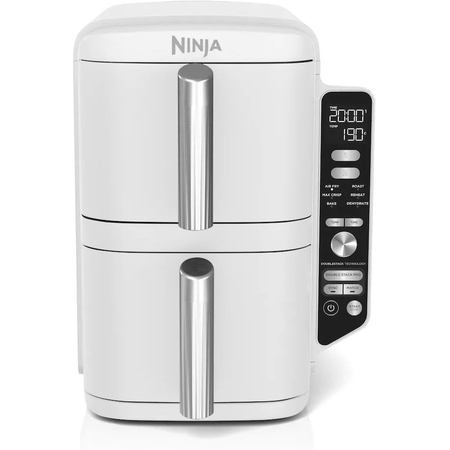 Ninja SL400EUWH Double Stack XL 2-Drawer Airfryer - Wit