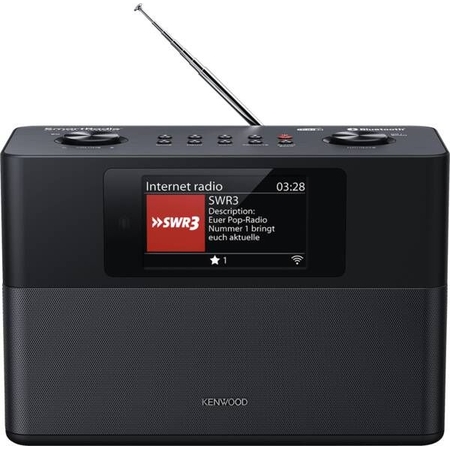 Kenwood CR-ST 120 S DAB+ Radio Zwart
