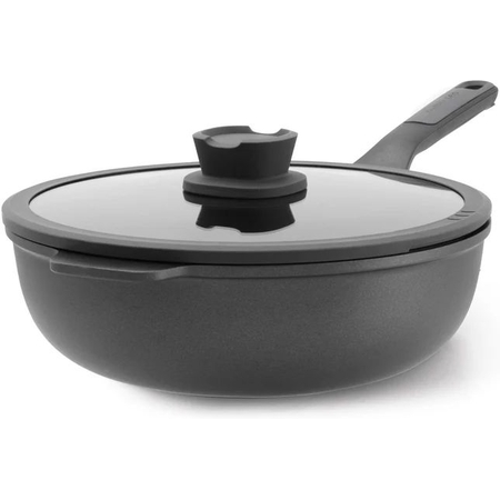 BergHOFF LEO Stone+ Wok met Deksel - 28 cm