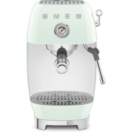 SMEG ECF03PGEU 50's Style Handmatige Espressomachine - Watergroen