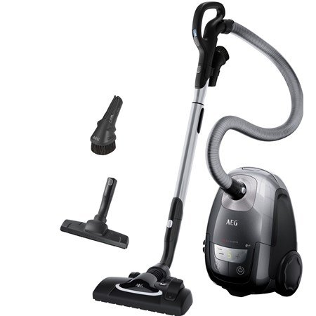 AEG VX8-4-TM-E Tungsten Metallic Stofzuiger met zak