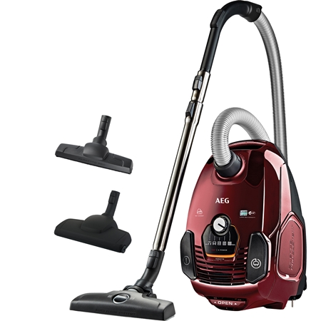 AEG VX7-2-CR-A Chili Red Stofzuiger met zak