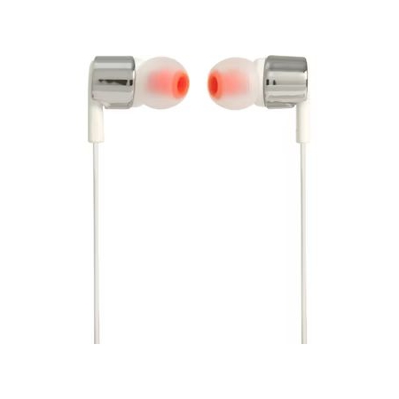 JBL T210 In-Ear Oordopjes Zilver