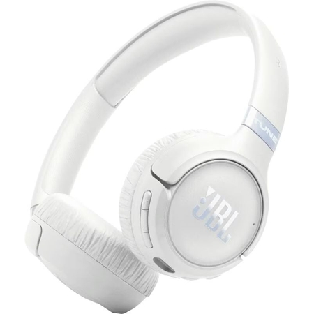 JBL Tune 680NC Wit Draadloze On-Ear Koptelefoon met Adaptive Noise Cancelling