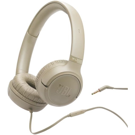 JBL Tune 530 Beige Bedrade on-ear koptelefoon