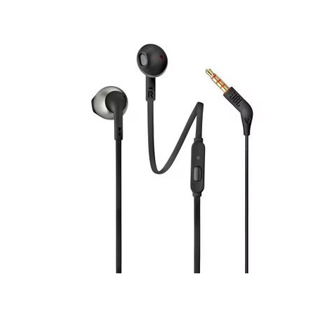 JBL T205 Zwart Bedrade in-ear oordopjes