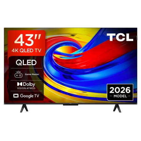 TCL 43QLED780L QLED 4K Google TV (2026)