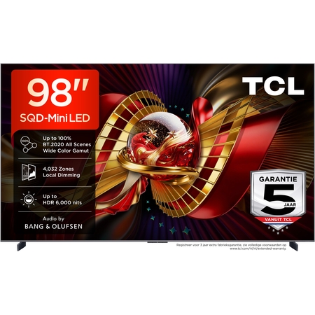 TCL 98C89L SQD Mini LED 4K TV