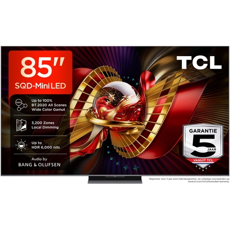 TCL 85C89L SQD Mini-LED 4K Google TV (2026)