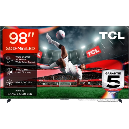 TCL 98C89L SQD Mini LED 4K TV