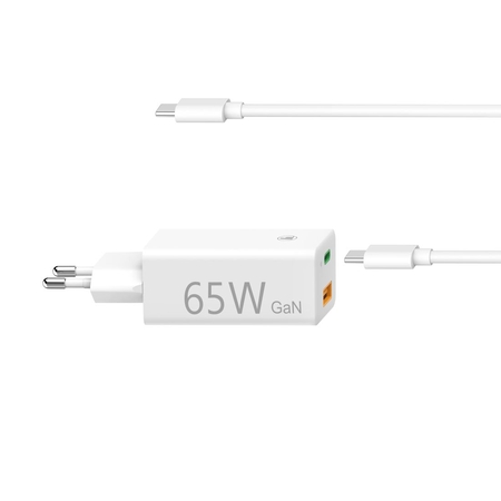 Hama 65W USB-C Oplader - Snellader voor Laptop, Smartphone en Tablet