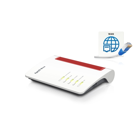 FRITZ!Box 4050 International - Wi-Fi 6 Router met Mesh, DECT & Smart Home