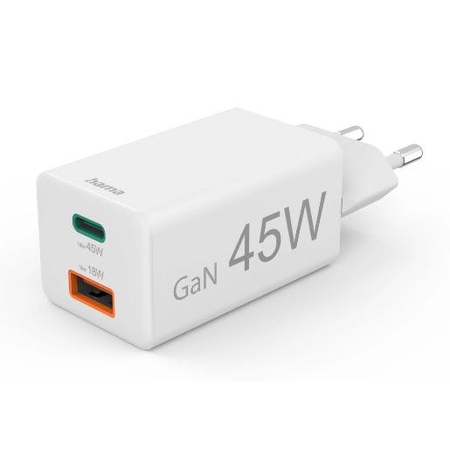 Hama 00201993 45W GaN USB-C Snellader